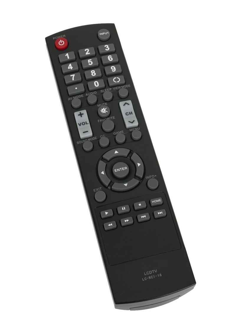 econtrolly New Replaced Remote Control LC-RC1-16 fit for Sharp LCD HDTV LC32LB370U LC-32LB480U LC32LB480U LC-40LB480U LC40LB480U LC-50LB370 LC50LB370 LC-50LB370U LC50LB370U LC-32LB370 LC32LB370 LC-32LB370U - Image 5